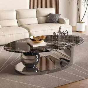 طاولات قهوة عصرية فاخرة متنقلة صغيرة دائرية . Modern Luxury Mobile Small Round