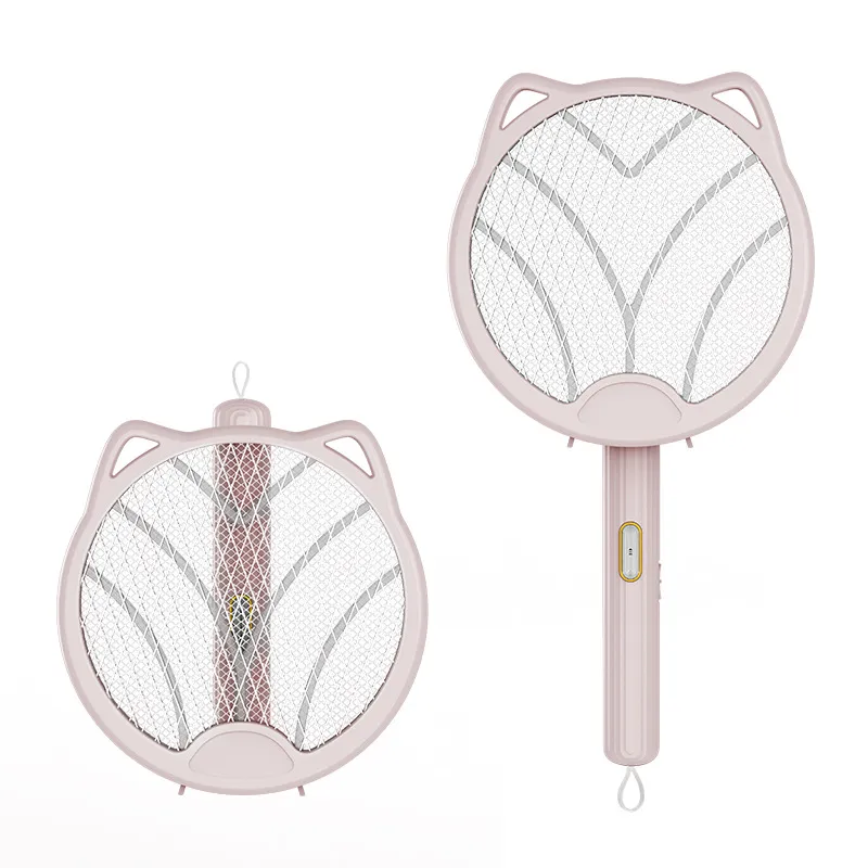 2-in-1 Automatic Mosquito Trapping Rechargeable Folding Electric Mosquito Swatters