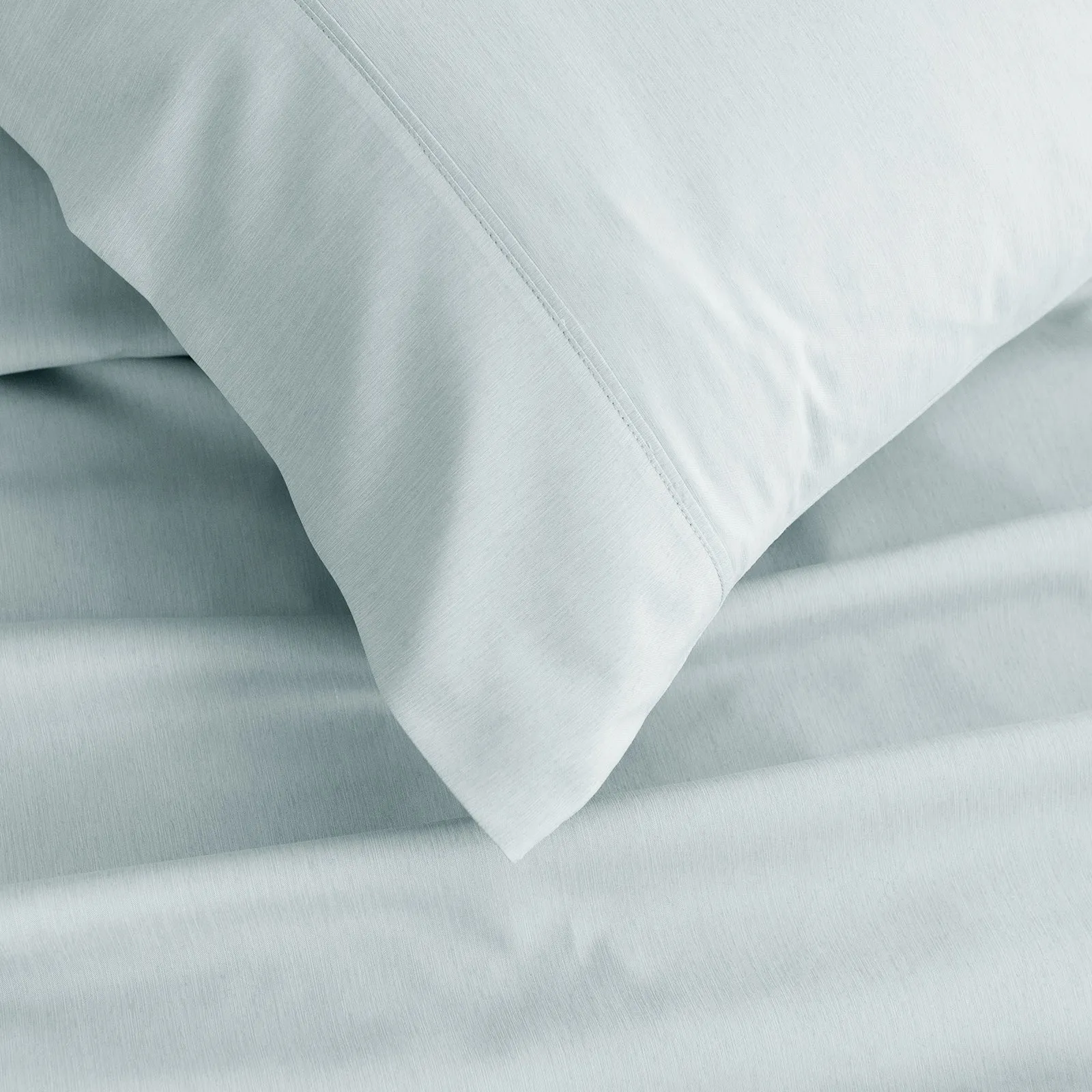 3000 Thread Count Bamboo Cooling Sheet Set | King | Aqua