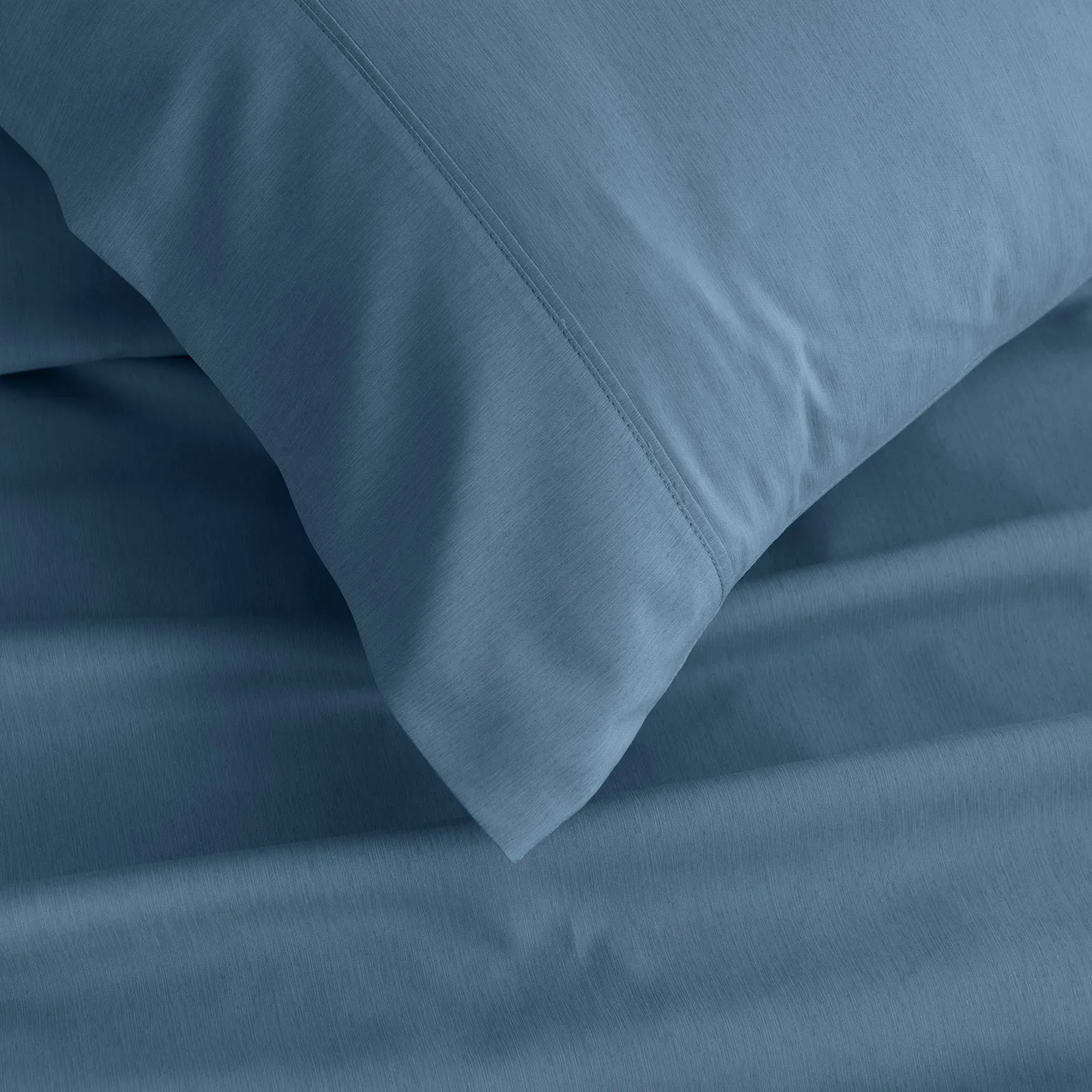 3000 Thread Count Bamboo Cooling Sheet Set | King | Denim