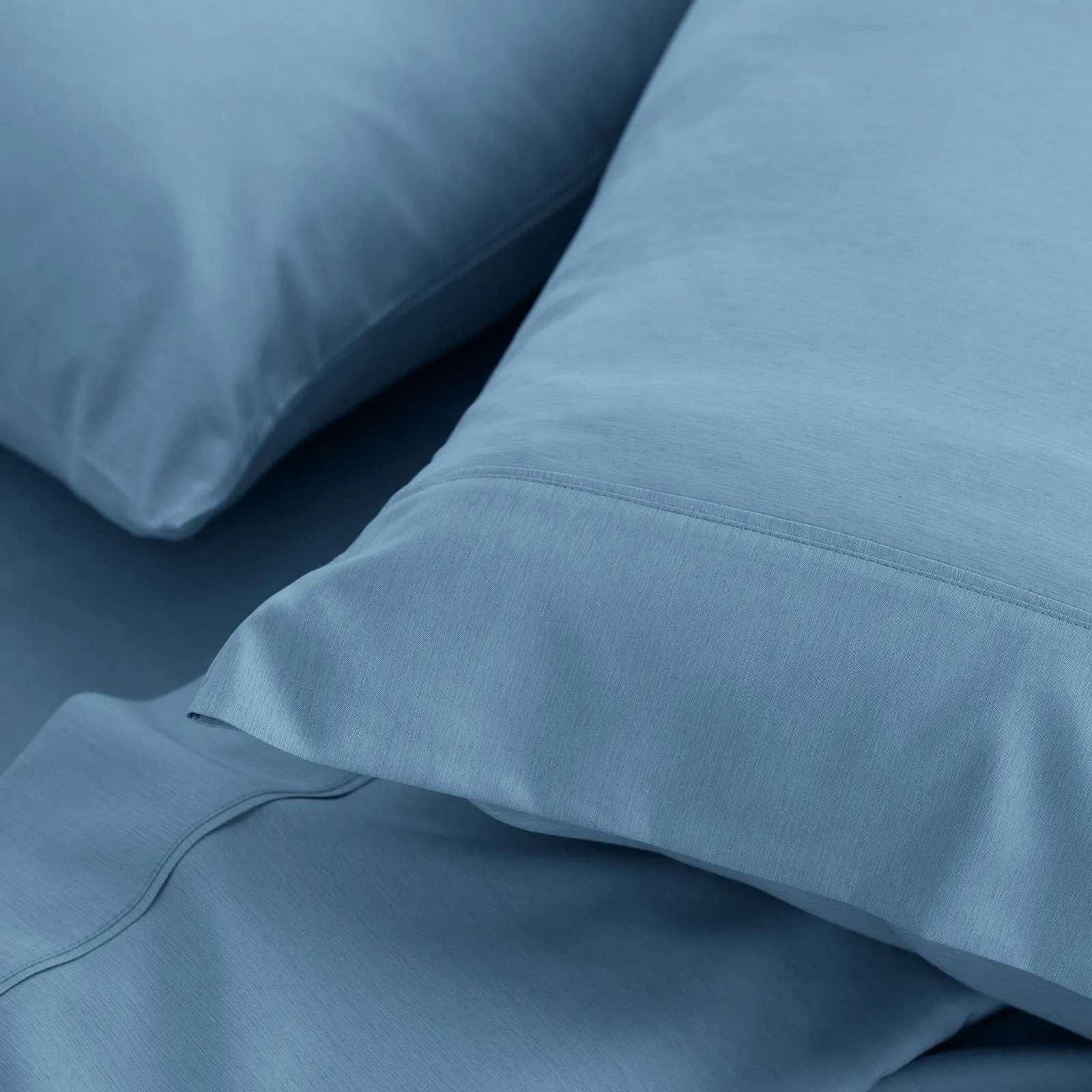 3000 Thread Count Bamboo Cooling Sheet Set | King | Denim
