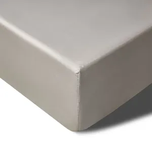 400TC Stone Bamboo Cotton Mega/Super Fitted Sheet | 50cm Wall | Queen