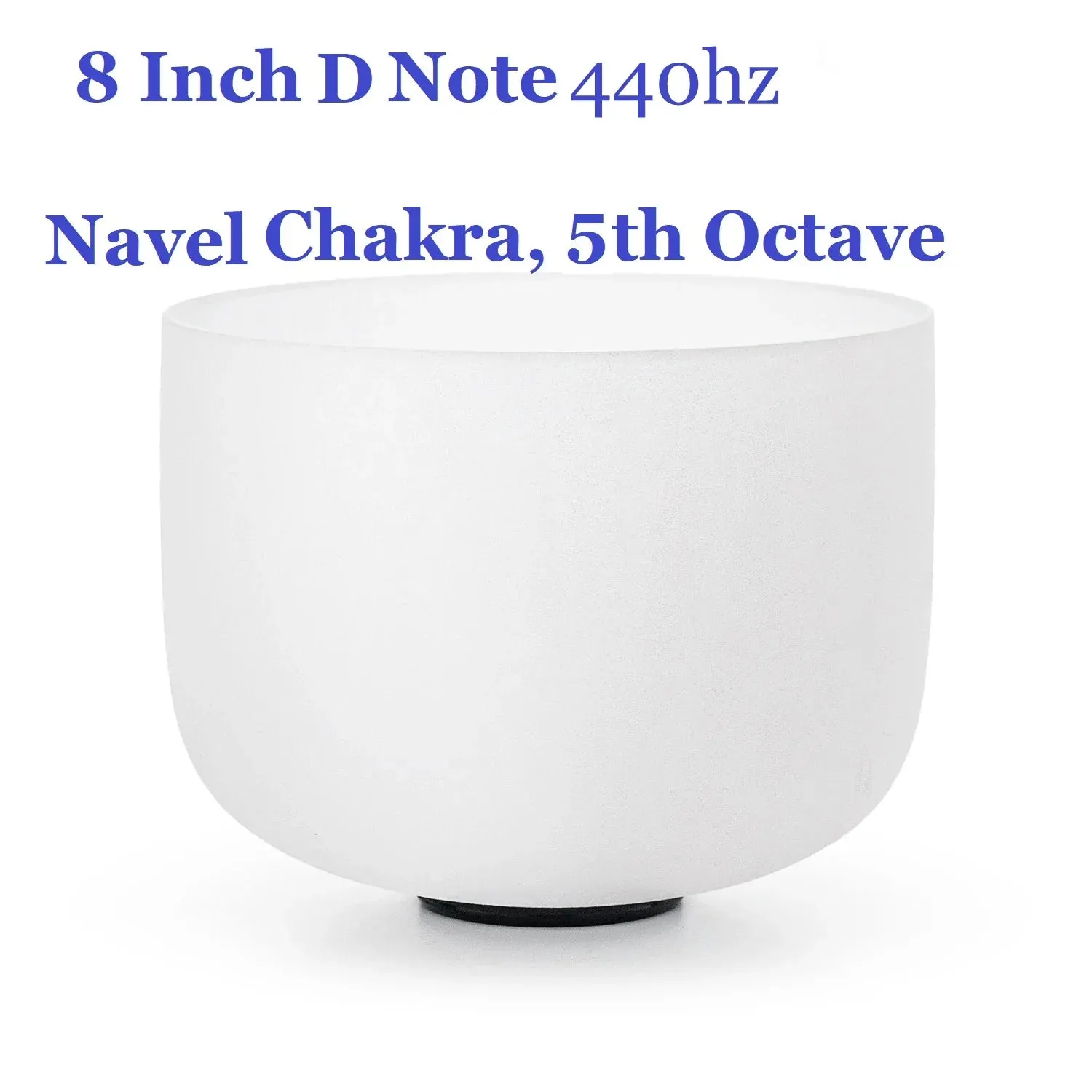 432 Hz 8 Inch Healing Abcdefg Note 1 Pcs Crystal Singing Bowl for Yoga Sound Vibration Musical Therapy Tuned Bells