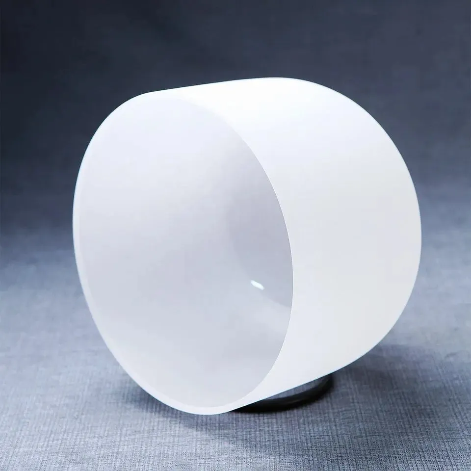 432 Hz 8 Inch Healing Abcdefg Note 1 Pcs Crystal Singing Bowl for Yoga Sound Vibration Musical Therapy Tuned Bells