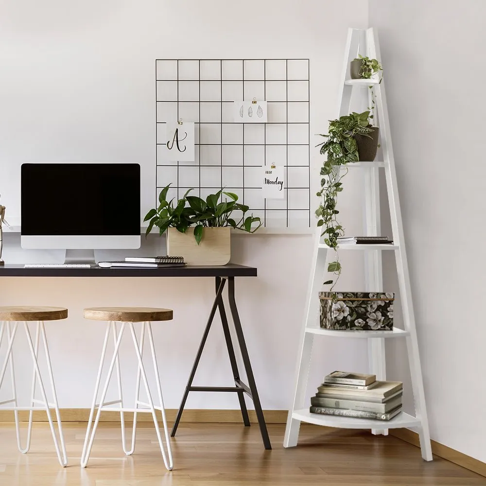 5 Tier Corner Ladder Display Shelf  / Plant Stand