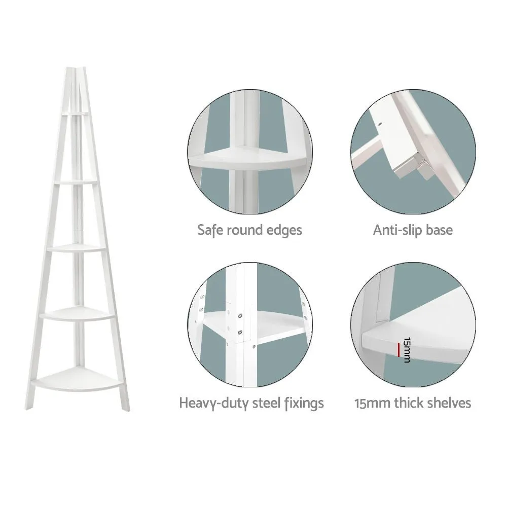 5 Tier Corner Ladder Display Shelf  / Plant Stand
