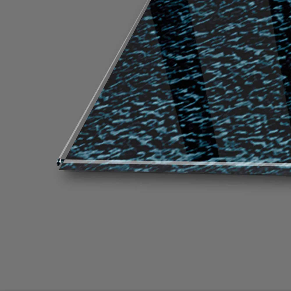 Abstract Grunge Wall Texture Glass Wall Art