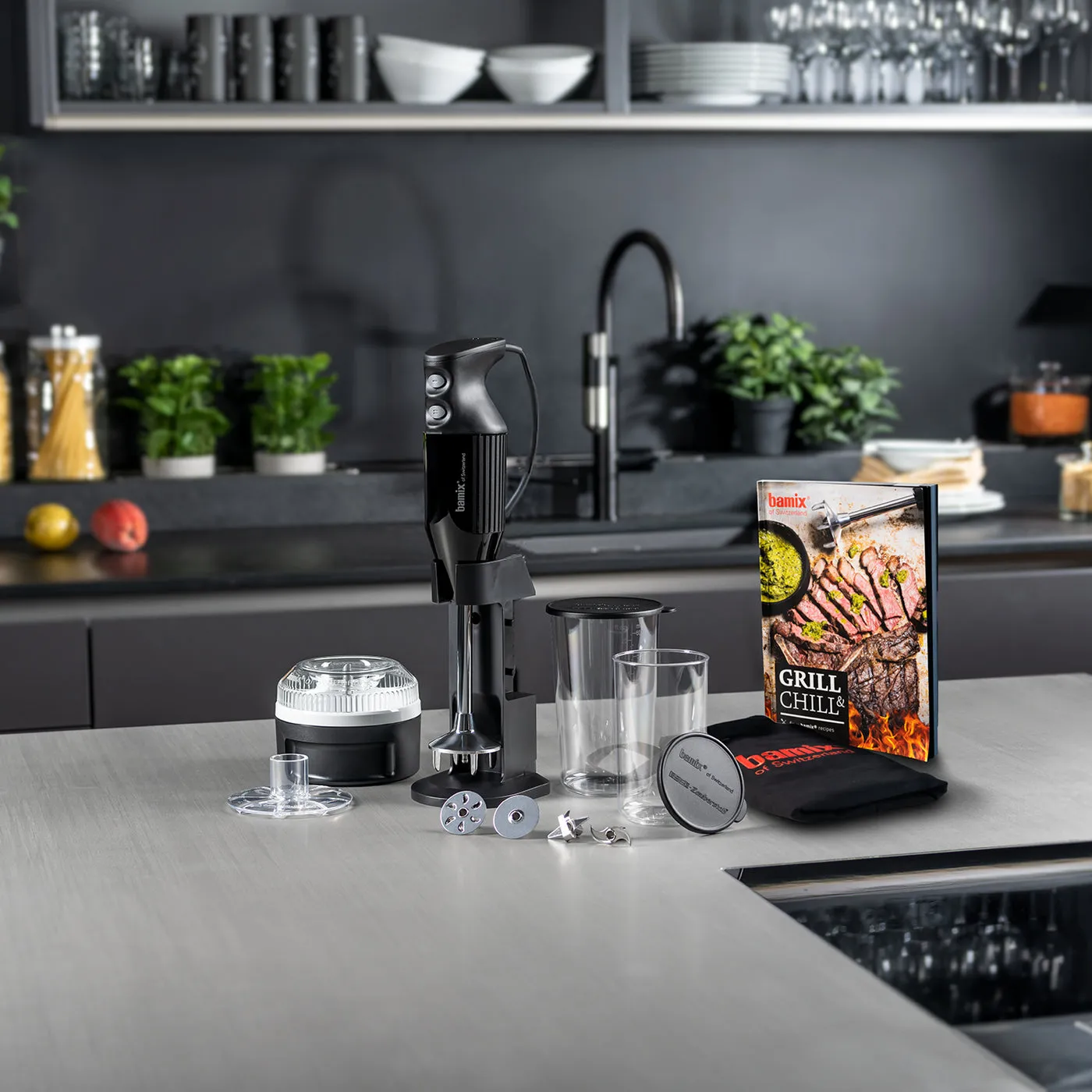 BAMIX BBQ 200W Immersion Hand Blender