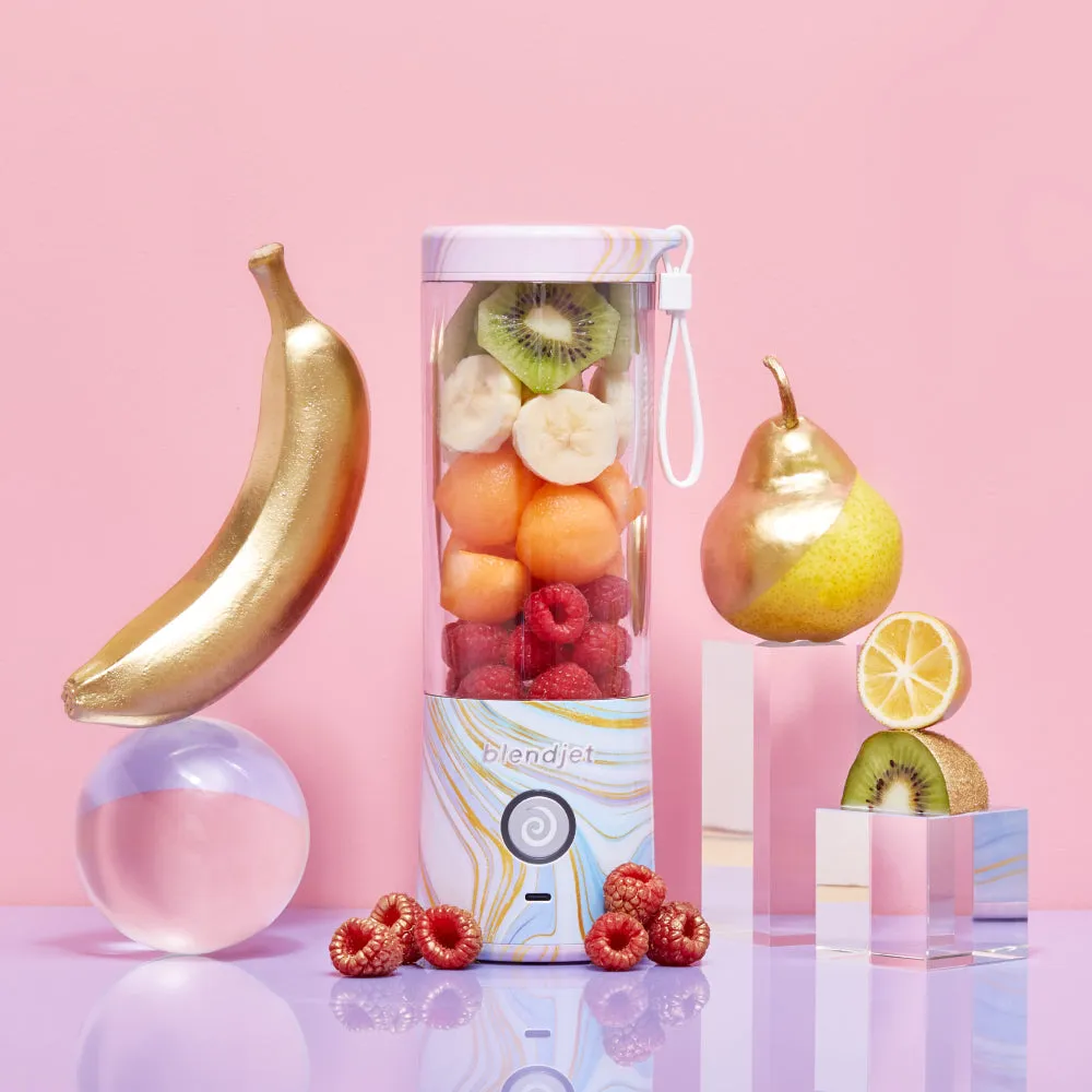 BLENDJET V2 Portable Blender - World's Most Powerful Compact 16Oz BPA Free Blender - Print - Geode