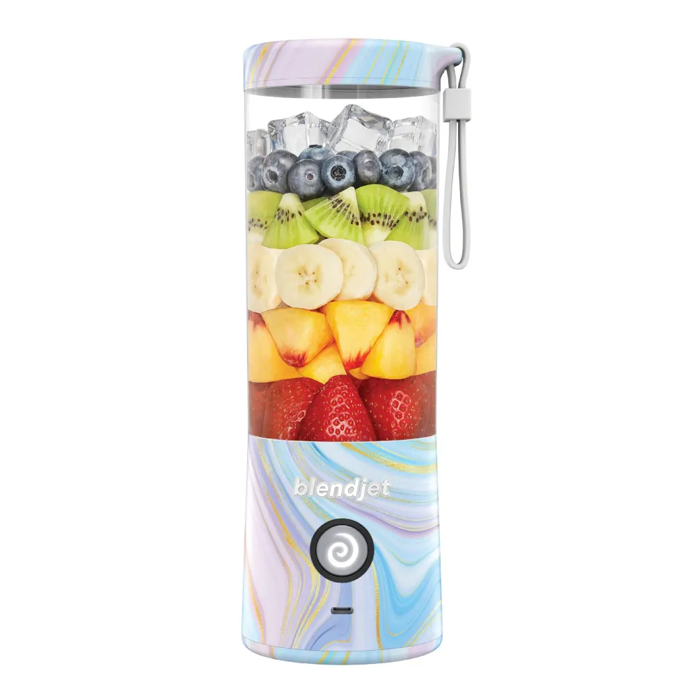 BLENDJET V2 Portable Blender - World's Most Powerful Compact 16Oz BPA Free Blender - Print - Geode