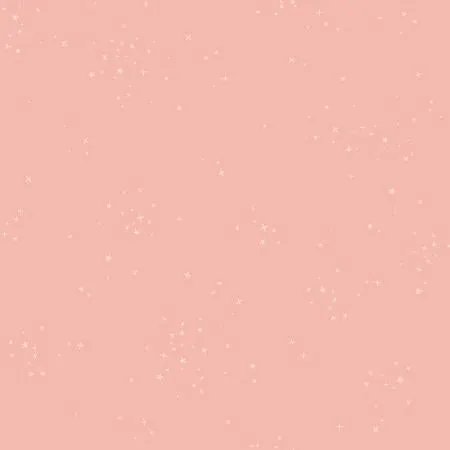 Cotton   Steel Basics - Freckles - Flamingo