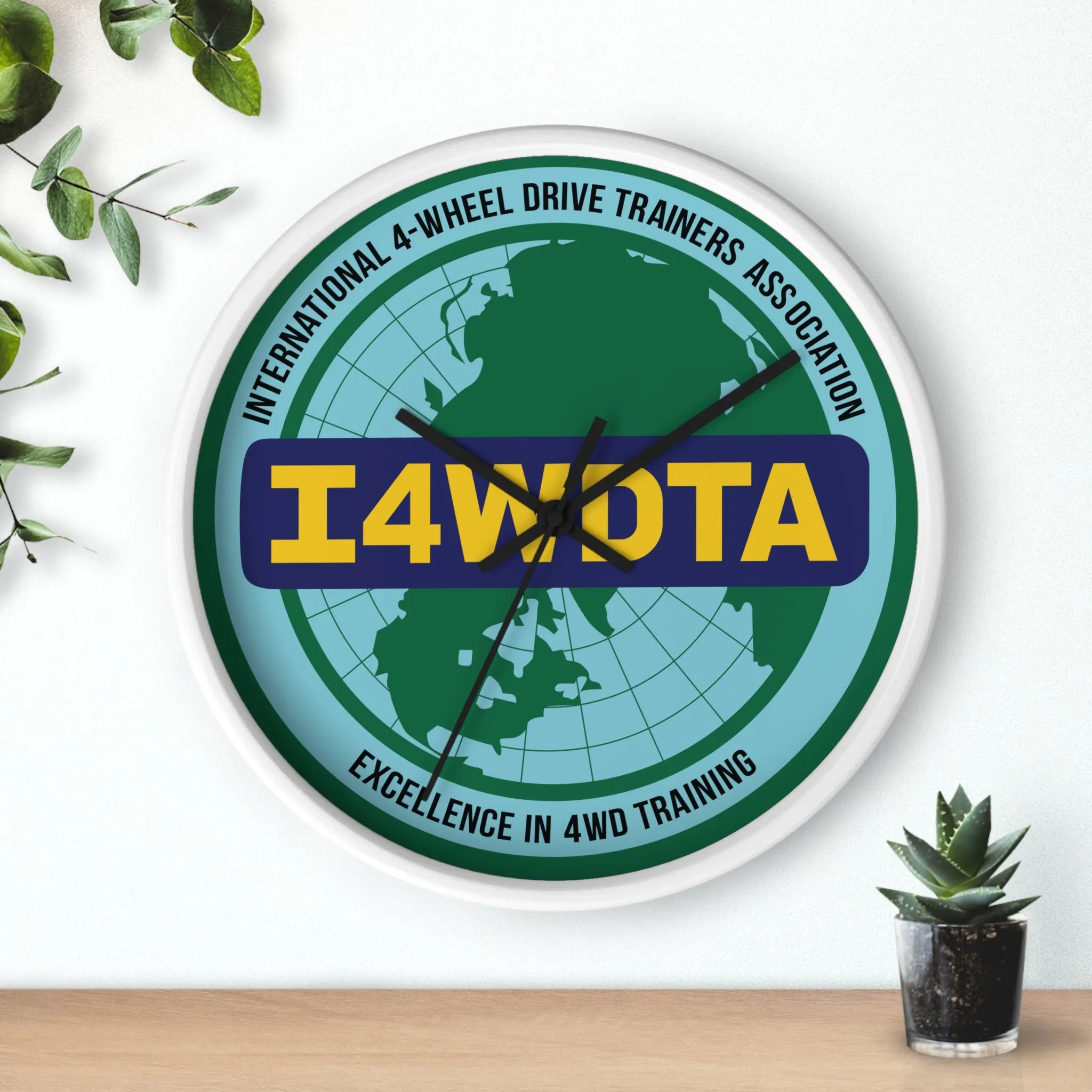 I4WDTA Wall clock - Reefmonkey