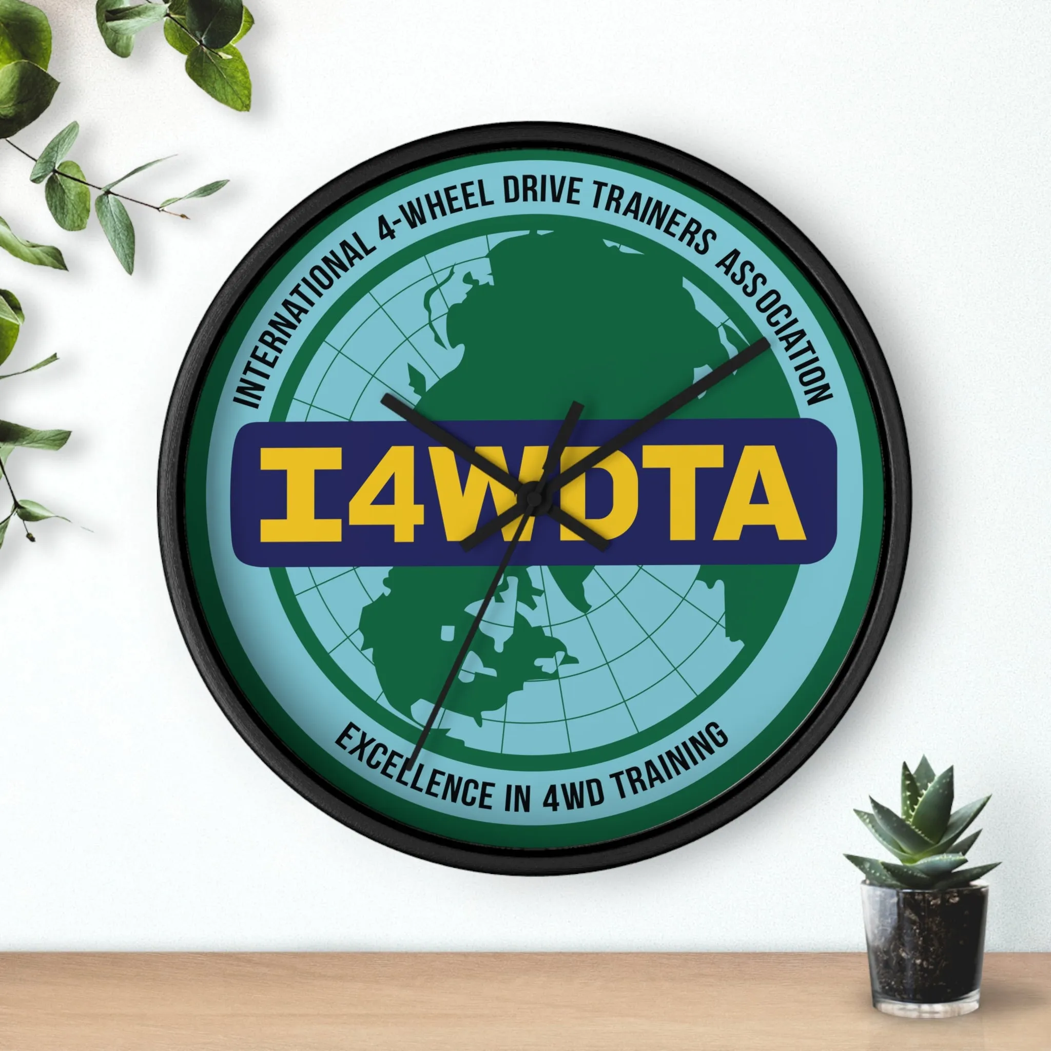 I4WDTA Wall clock - Reefmonkey