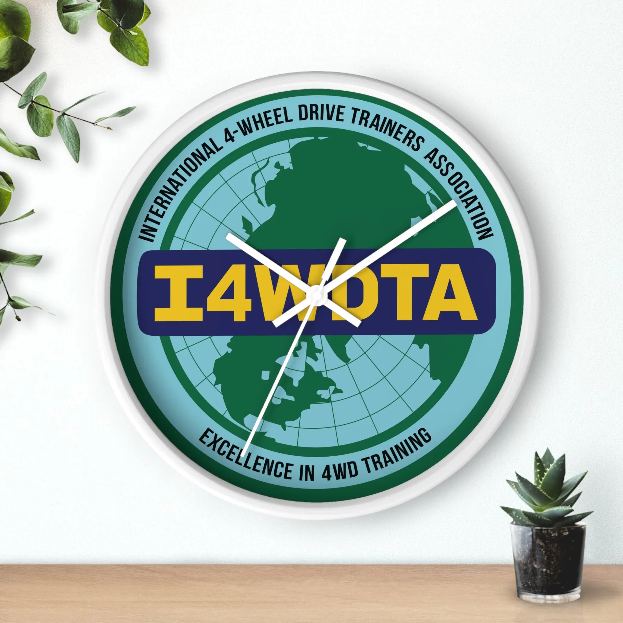 I4WDTA Wall clock - Reefmonkey