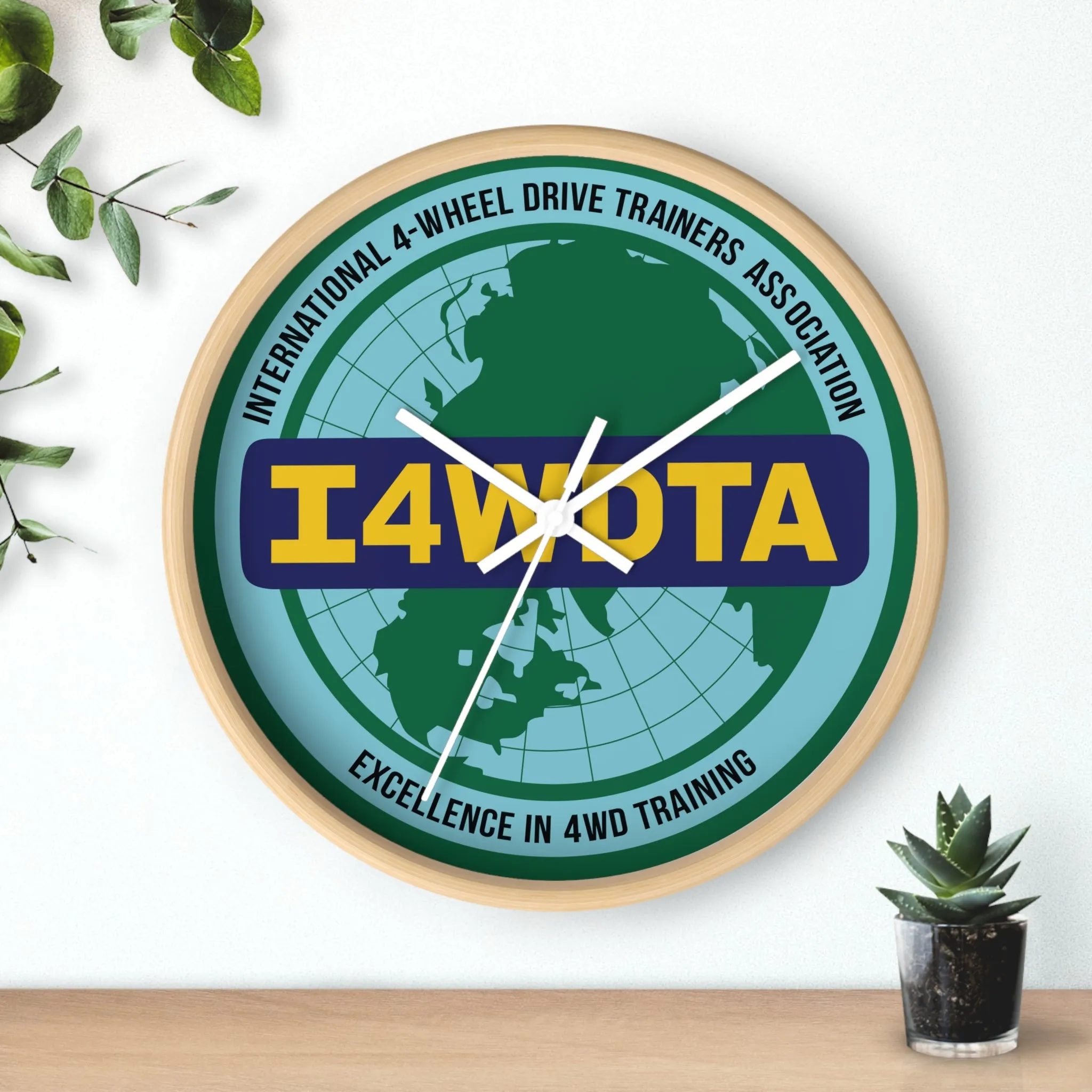 I4WDTA Wall clock - Reefmonkey
