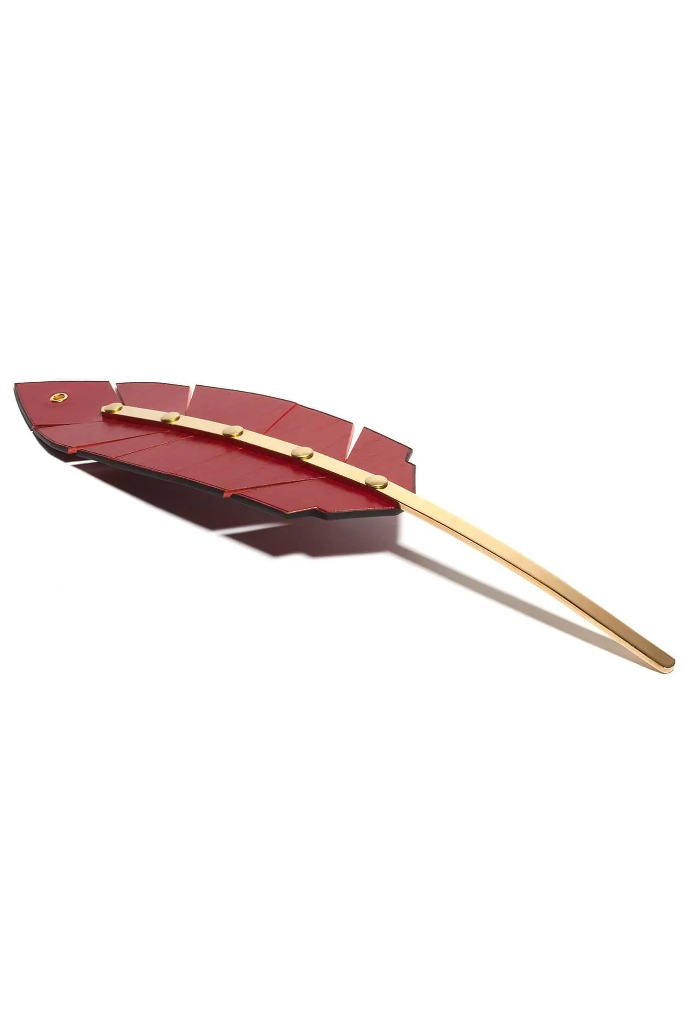 Leather Feather Bcasse Paddle