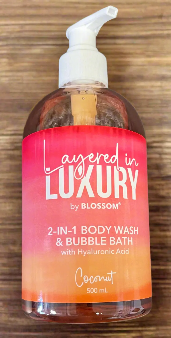 Luxury Body Wash and Bubble Bath
