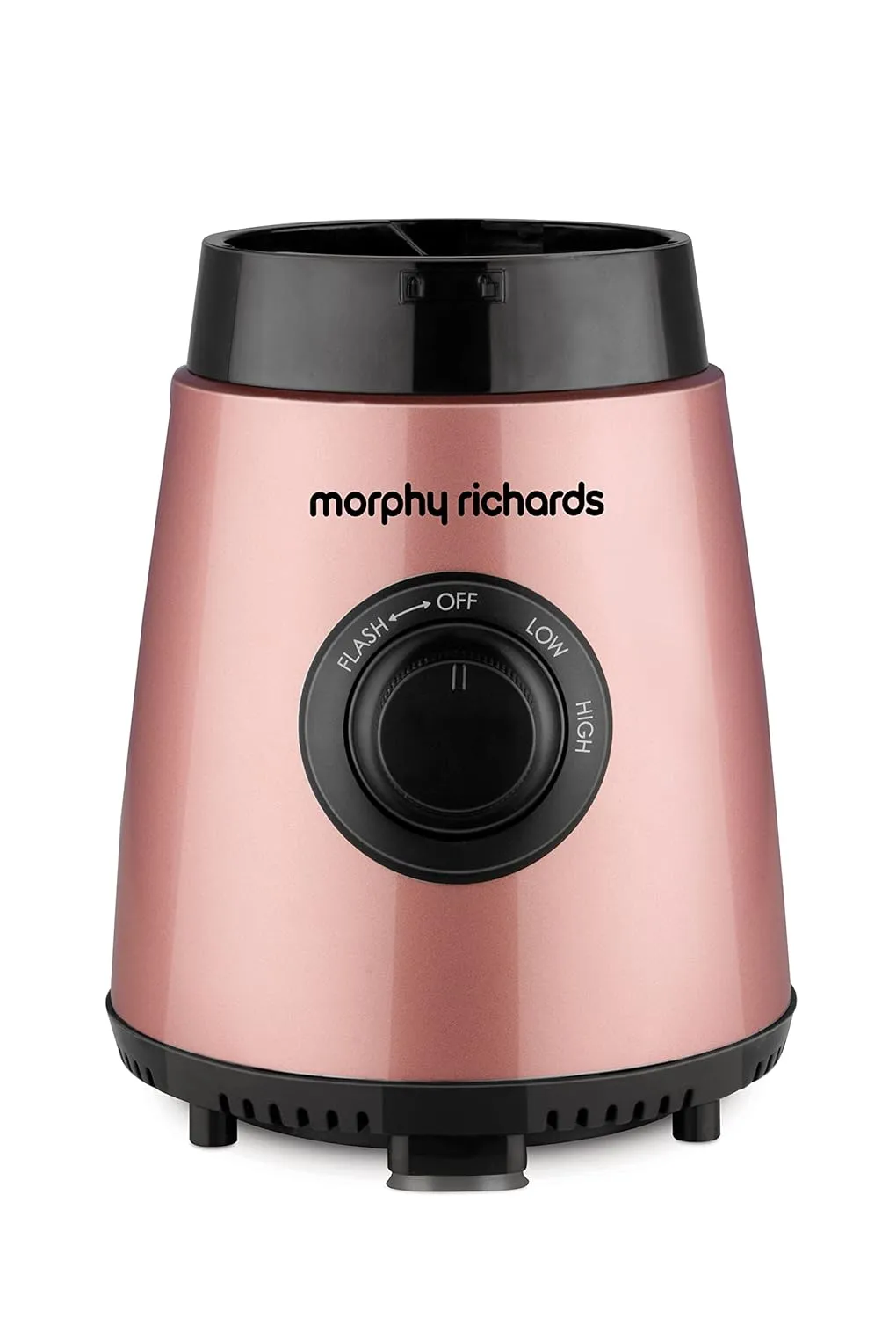 Morphy Richards Blendexpert 400 W Powerful Copper Motor, 25000 Rpm, 2 Smoothie Jars With Flip Lid Top, Stainless Steel Body, Rose Gold, 400 Watt