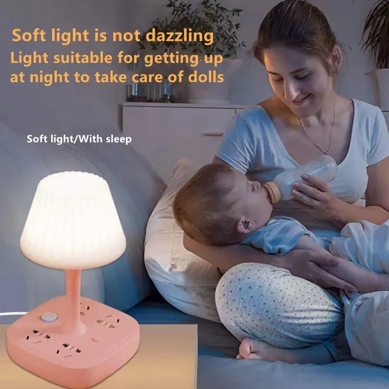 Multi-functional Nightstand Light Usb Charging Led Table Lamp