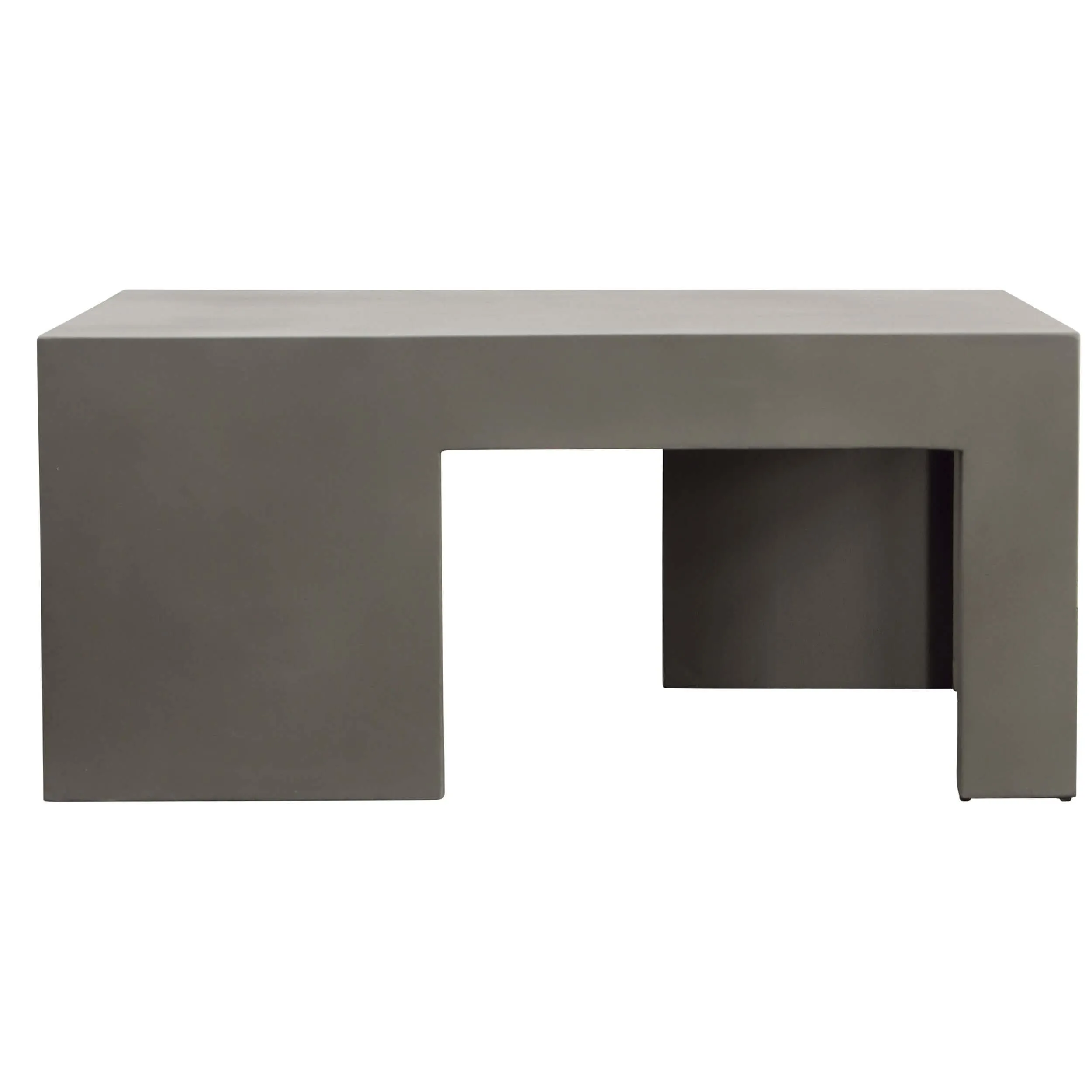 Rivero Outdoor Coffee Table, Grey