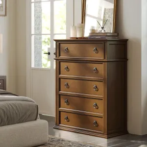 Rufina Traditional Functional 5 Drawer Dresser
