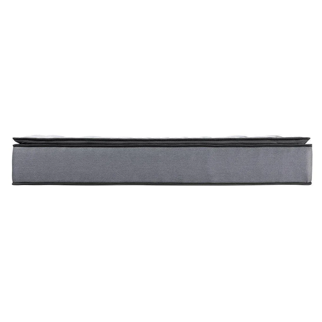 Somnuz Comfort Night 12 Inch Water Repellent Teflon Fabric Latex Individual Pocketed Spring Mattress