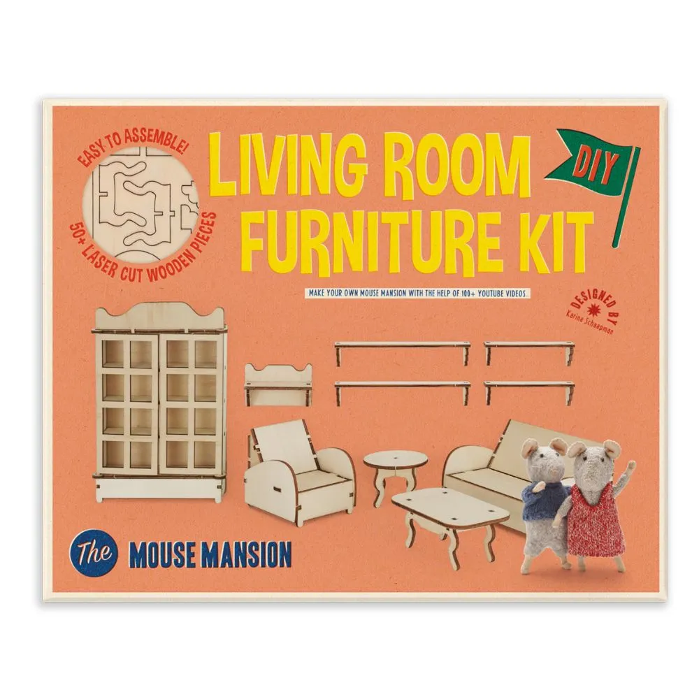 The Mouse Mansion Furniture Kit- Living Room