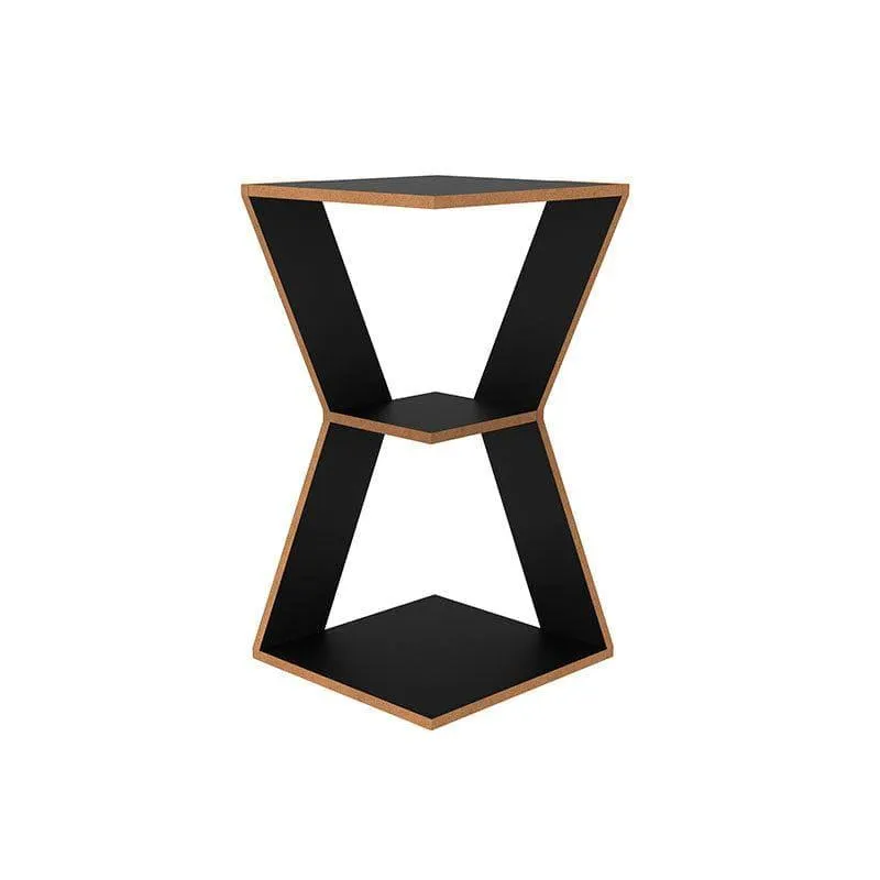 The Zee Clan Corner Shelf - Black