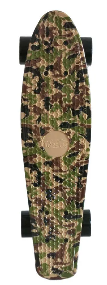 Tiger Boards Complete 22" Skateboard - Camo