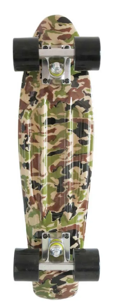 Tiger Boards Complete 22" Skateboard - Camo