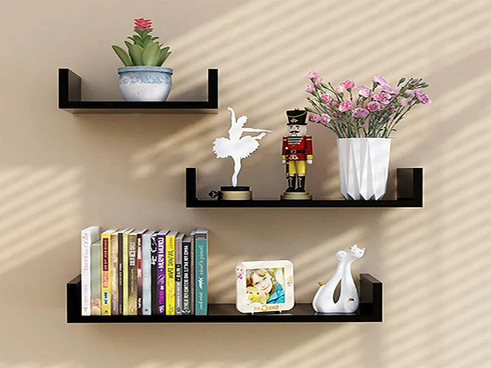 Wall Shelf Wall Shelves 3PCs/Set Floating Display Shelf