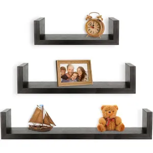 Wall Shelf Wall Shelves 3PCs/Set Floating Display Shelf