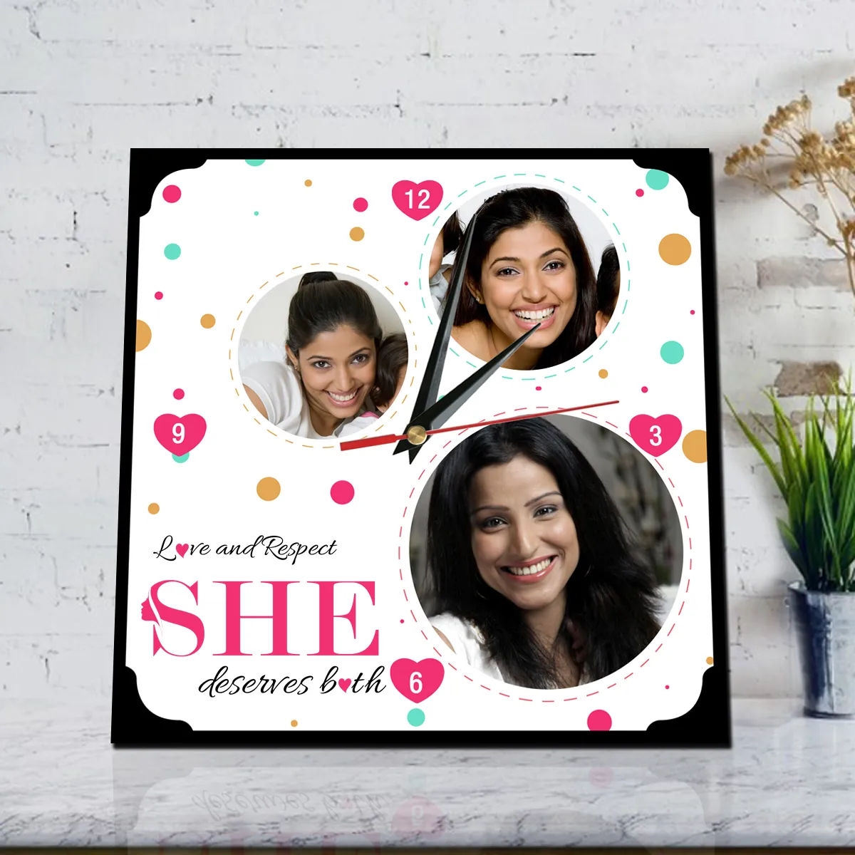 Women's Day Clock